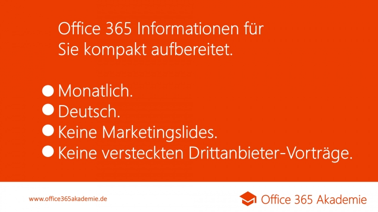 Neues Community-Projekt: Office 365 Akademie - SharePoint ...